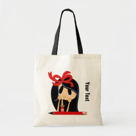 Jouw tekst School#2 Budget Tas