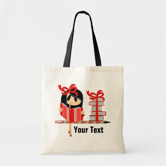 Jouw tekst School#4 Budget Tas (Voorkant)