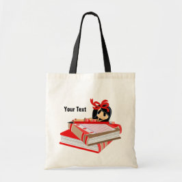 Jouw tekst School Budget Tas