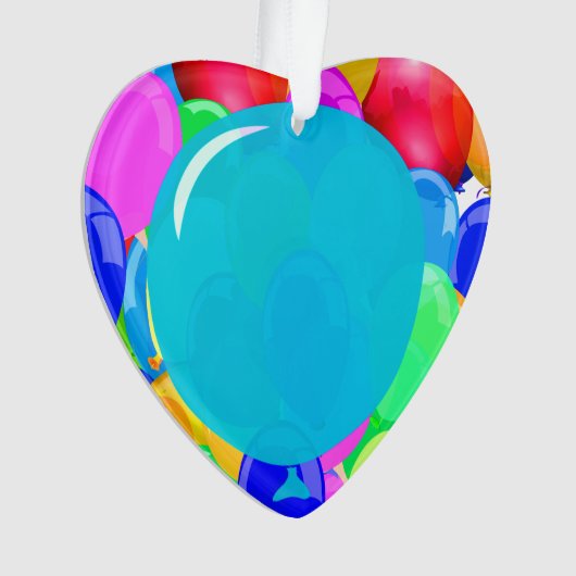 Jouw tekst toevoegen aan de ballon ornament (voorkant)