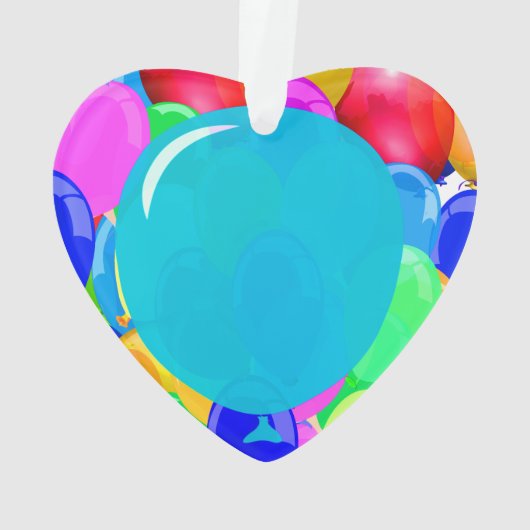 Jouw tekst toevoegen aan de ballon ornament (achterkant)