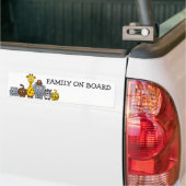 JOUW TEKST TOEVOEGEN AAN OERWOUD BUMPERSTICKER (Op Truck)