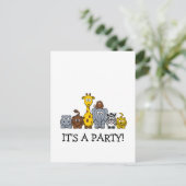 JOUW TEKST TOEVOEGEN AAN OERWOUD UITNODIGING BRIEFKAART (Staand voorkant)