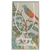 Jouw tekst toevoegen | Aviary Collage II Klein Cadeauzakje (Voorkant)