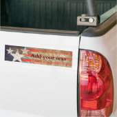 Jouw tekst toevoegen bumpersticker (Op Truck)