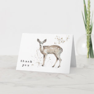 Jouw tekst toevoegen   Een boswandeling IX Bedankkaart