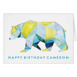 Jouw tekst toevoegen Geometrisch Beer