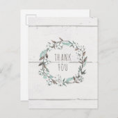 Jouw tekst toevoegen | Gezegend VII | Laten we thu Briefkaart (Voorkant / Achterkant)