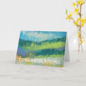 Jouw tekst toevoegen| Impasto-gebied II Kaart (Gele Bloem)