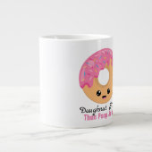 Jouw tekst toevoegen - Jumbo-Mok Grote Koffiekop (Voorkant)