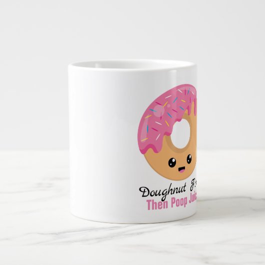 Jouw tekst toevoegen - Jumbo-Mok Grote Koffiekop (Voorkant)