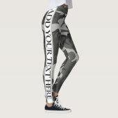  Jouw tekst toevoegen Leggings (Rechts)