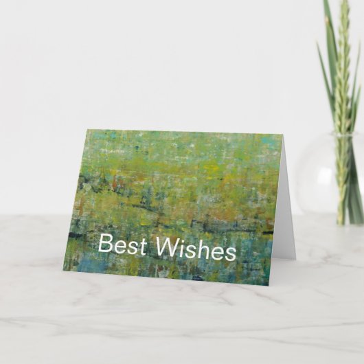 Jouw tekst toevoegen| Opulent veld II Kaart (Voorkant)