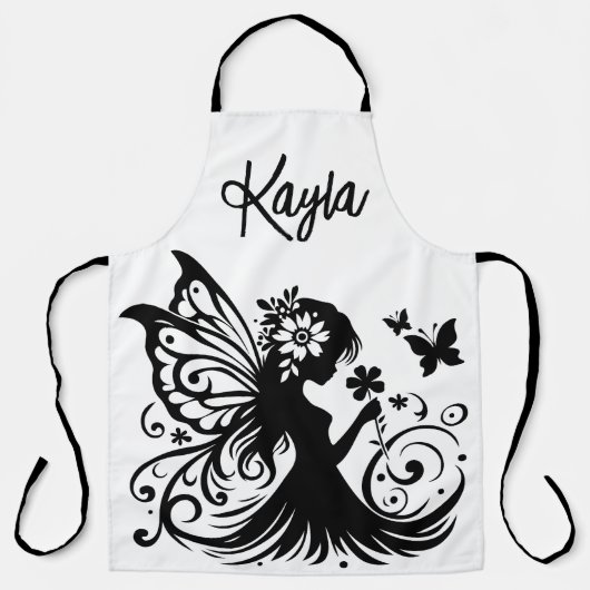 Jouw tekst toevoegen schort (Voorkant)