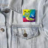 Jouw tekst toevoegen - Vierkante Button (In situ)