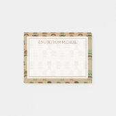 Jouw tekst | Top Hat Mustache Post-it® Notes (Voorkant)