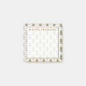 Jouw tekst | Top Hat Mustache Post-it® Notes (Voorkant)