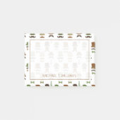 Jouw tekst | Top Hat Mustache Post-it® Notes (Voorkant)