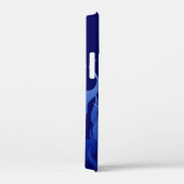 Jouw tekst voor "Keep Calm on Blue Racing Flames" Case-Mate iPhone Case (Achterkant / Rechts)