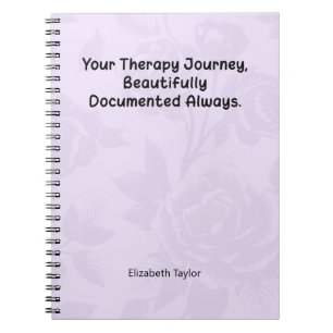Jouw Therapie Reis, Mooi Gedocumenteerd Notitieboek