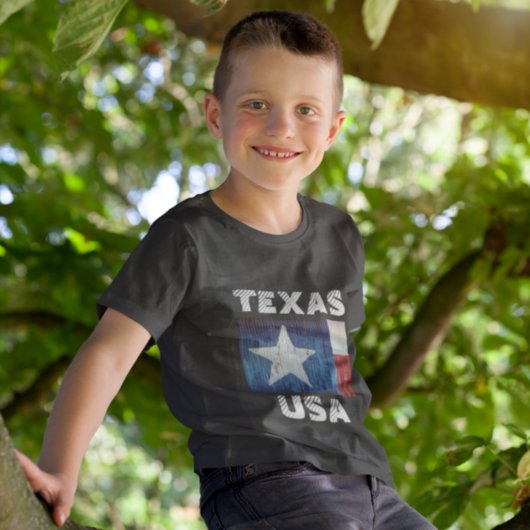 jouw thuisstad vlag TEXAS T-shirt