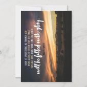 Jouw tijd op aarde magnetische uitnodiging (Voorkant)