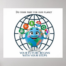 Jouw Toekomst Jouw Stappen Earth Day Duurzaamheid