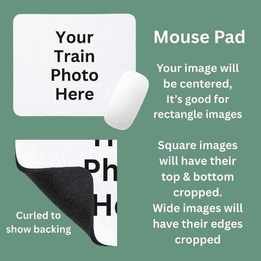 Jouw treinfoto hier muismat