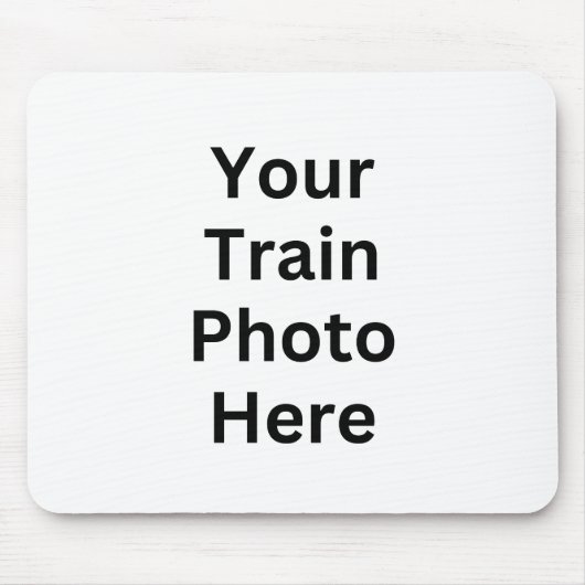 Jouw treinfoto hier muismat (Voorkant)