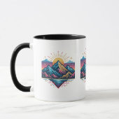Jouw trendy moderne ontwerp mok (Links)