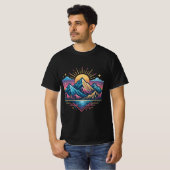 Jouw trendy moderne ontwerp t-shirt (Voorkant volledig)
