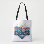Jouw trendy moderne ontwerp tote bag (Voorkant)