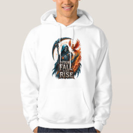 Jouw val is mijn opkomst Reaper handelsmotivatie Hoodie