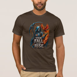 Jouw val is mijn opkomst Reaper handelsmotivatie T-shirt