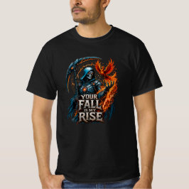 Jouw val is mijn opkomst Reaper handelsmotivatie T-shirt