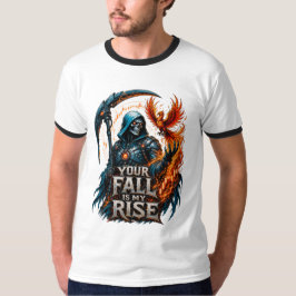 Jouw val is mijn opkomst Reaper handelsmotivatie T-shirt