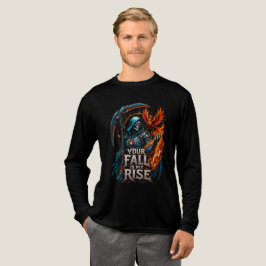 Jouw val is mijn opkomst Reaper handelsmotivatie Tri-Blend Shirt