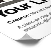 Jouw verhaal in April Anime Print (Hoek)