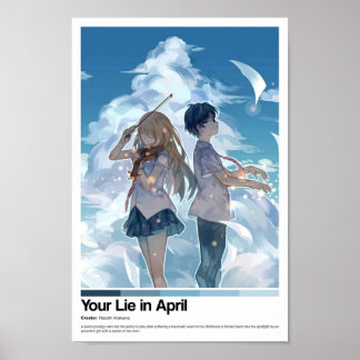 Jouw verhaal in April Anime Print