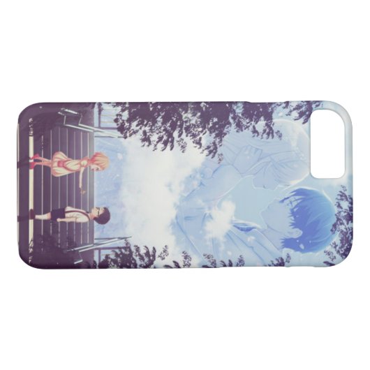 Jouw verhaal in April iPhone Case (Achterkant (Horizontaal))