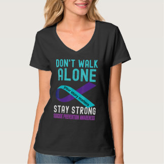 Jouw verhaal telt Preventie van zelfmoord Lichtbla T-shirt