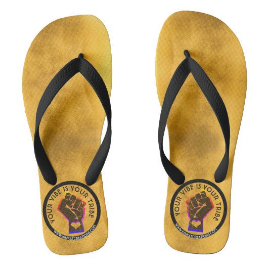 Jouw vibe is jouw stam - Goldwing Youngblood Teenslippers (Voetbed)