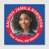 Jouw Voice My Mission fotocampagne Magnetische Kaa (Voorkant)