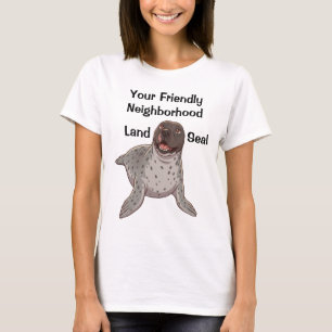 Jouw vriendelijke buurt Land Zeehond T-shirt
