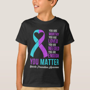 Jouw Vriendelijkheid Wees Aardig Zelfmoordpreventi T-shirt