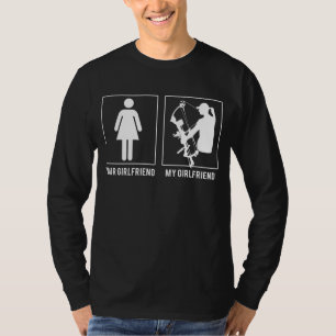 Jouw Vriendin? Mijn Vriendin houdt van jagen! T-SH T-shirt