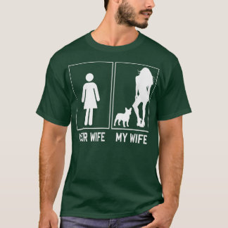 Jouw vrouw mijn vrouw, Bulldog Funny Frenchie Fo T-shirt