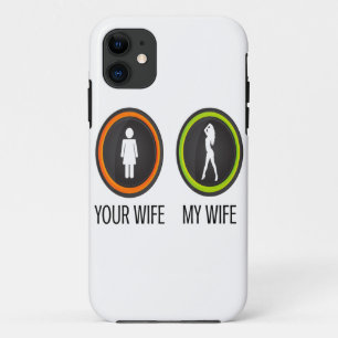 Jouw vrouw mijn vrouw Case-Mate iPhone case