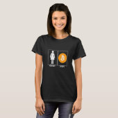 Jouw vrouw mijn vrouw Crypto Funny Bitcoin Cryptoc T-shirt (Voorkant volledig)