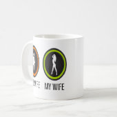Jouw Vrouw Mijn Vrouw Koffiemok (Voorkant links)